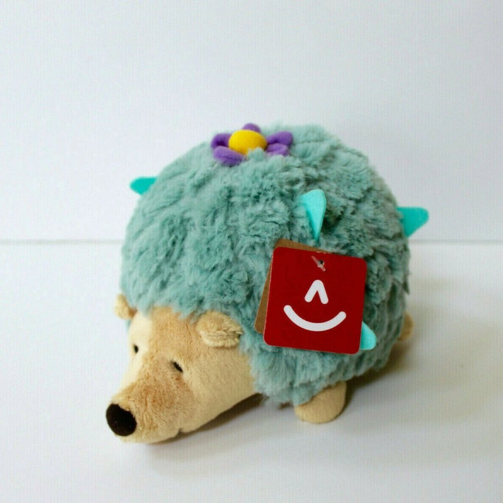 Aurora Cactus Kingdom Hedgie Hedgehog Small Plush Stuffed Animal 7"L